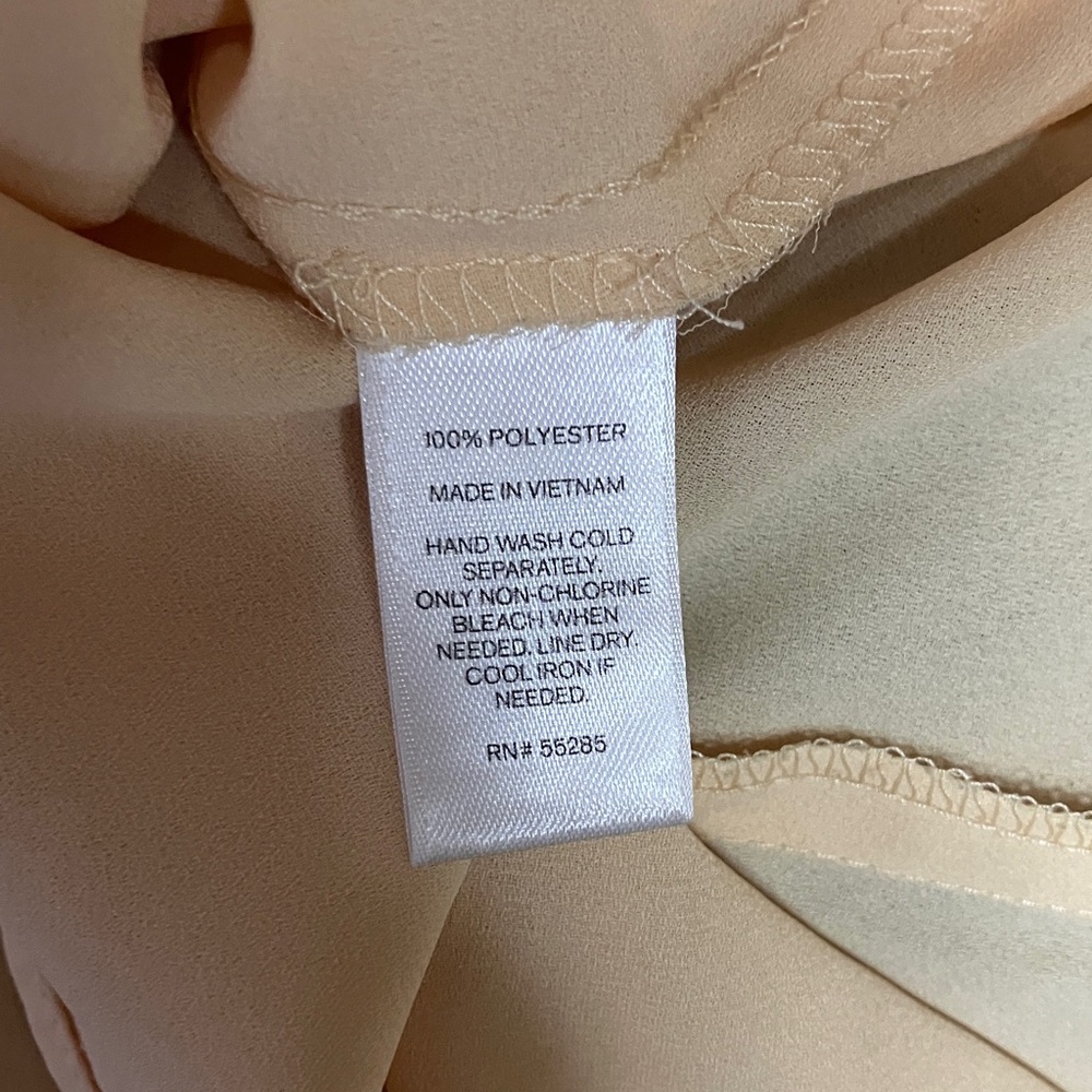 express butter yellow Embroidered racerback cami - Picture 4 of 5